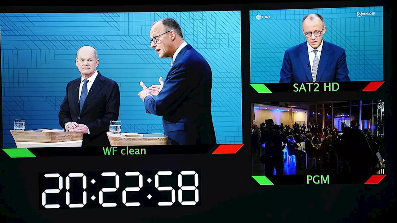 Duell Merz gegen Scholz: Wer gewinnt bei Inhalt, Rhetorik und Körpersprache?