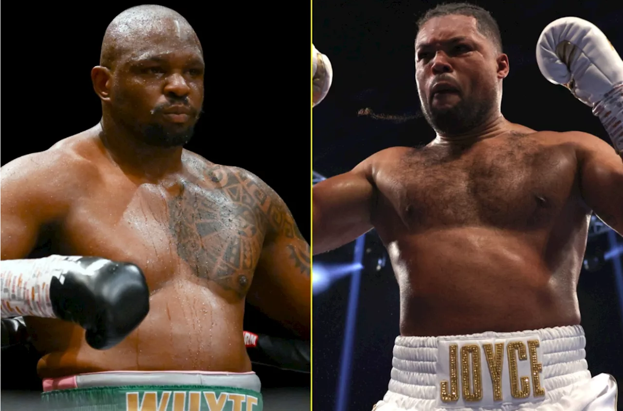 Whyte vs Joyce Confirmed: British Heavyweight Clash Headlines Frank Warren's DAZN Debut Card