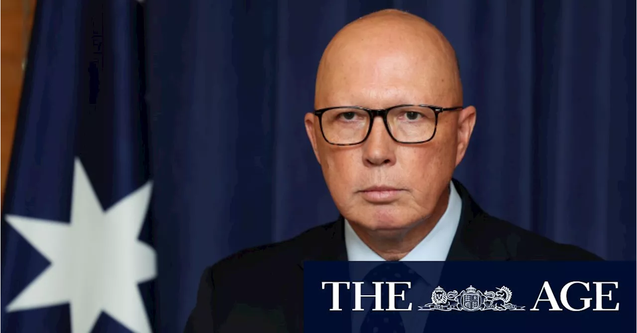 Peter Dutton finally faces press gallery but ducks the club