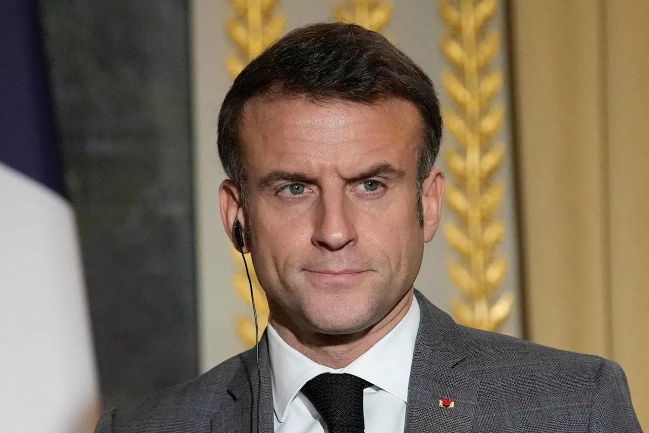Macron: Europe lagging behind China, US in AI development race