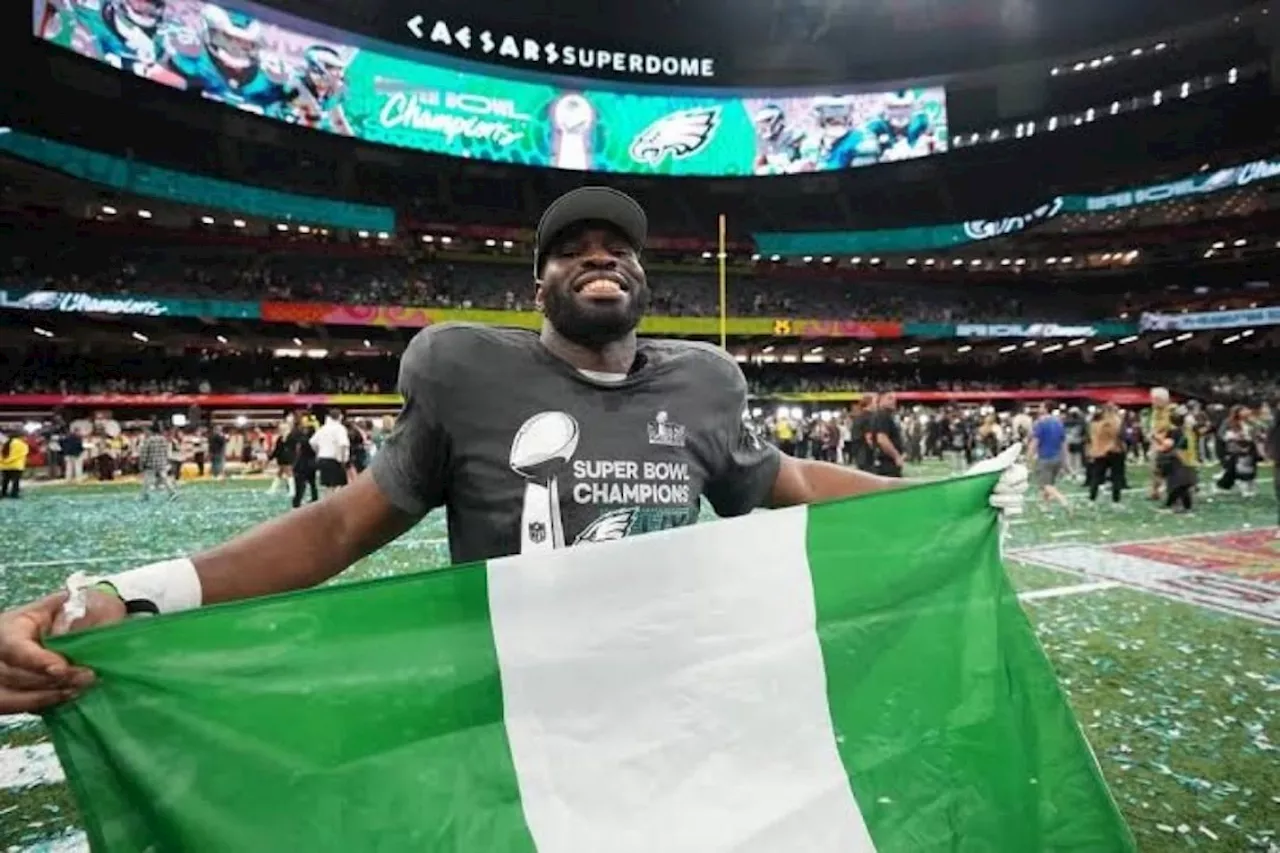 Nigerian-born Ojomo Makes History with Super Bowl Victory