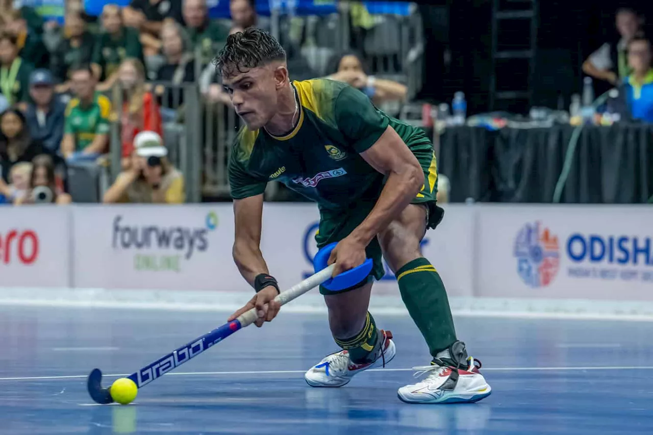 Mustapha Cassiem Named Player of the Tournament at Indoor Hockey World Cup