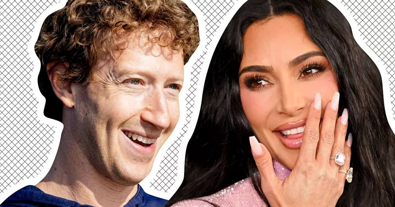 Mark Zuckerberg Wears Kim Kardashian–Inspired Hoodie