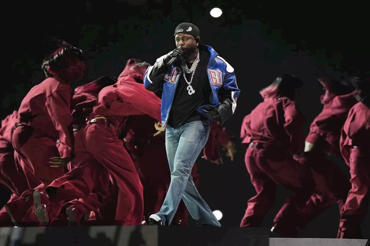 Kendrick Lamar makes history in Super Bowl halftime show