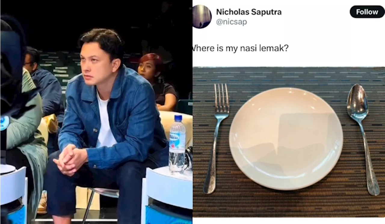 Nicholas Saputra Asks For Nasi Lemak After Tweet Interaction With Malaysian Fan