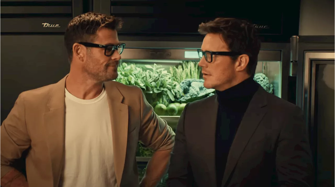 Chris Pratt Stars in Ray-Ban Meta Super Bowl Ad with Chris Hemsworth and Kris Jenner