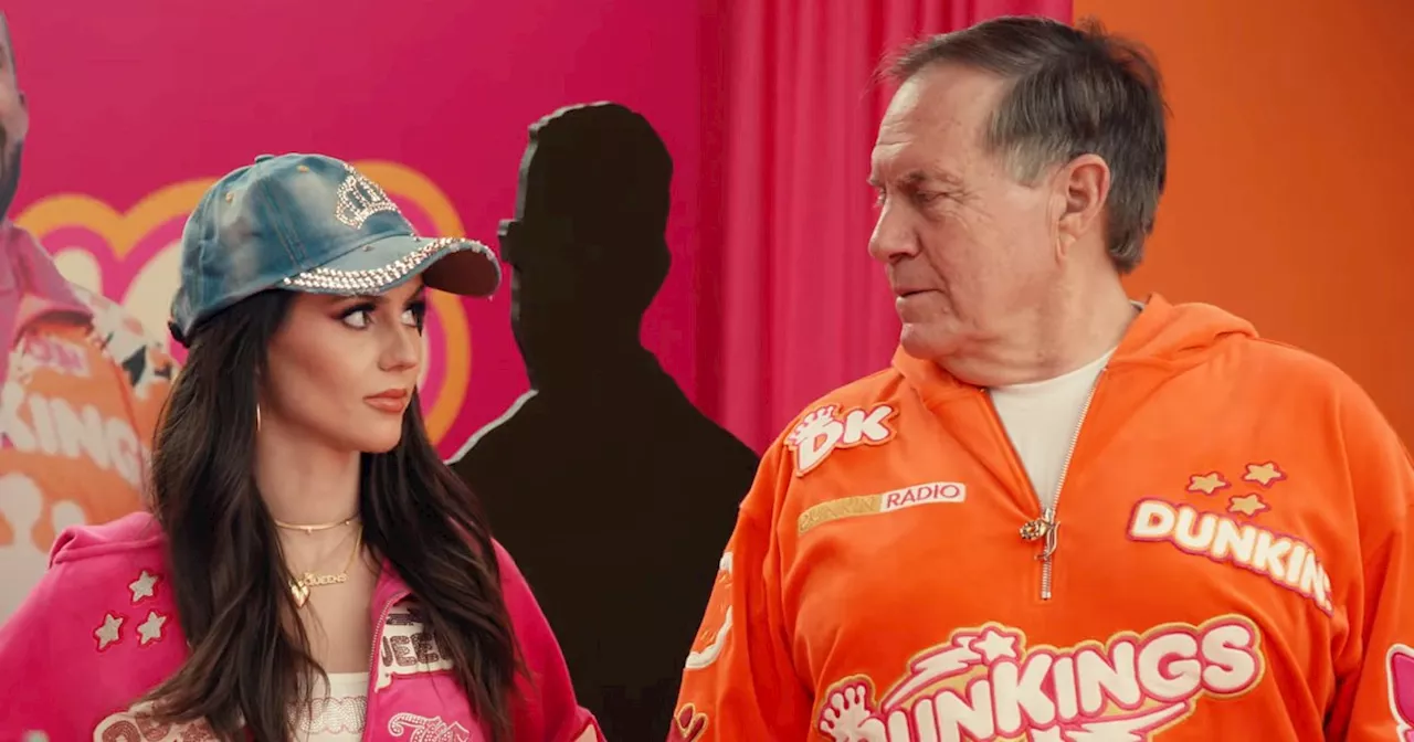 Bill Belichick, Girlfriend Jordon Hudson Appear In Dunkin' Super Bowl Ad