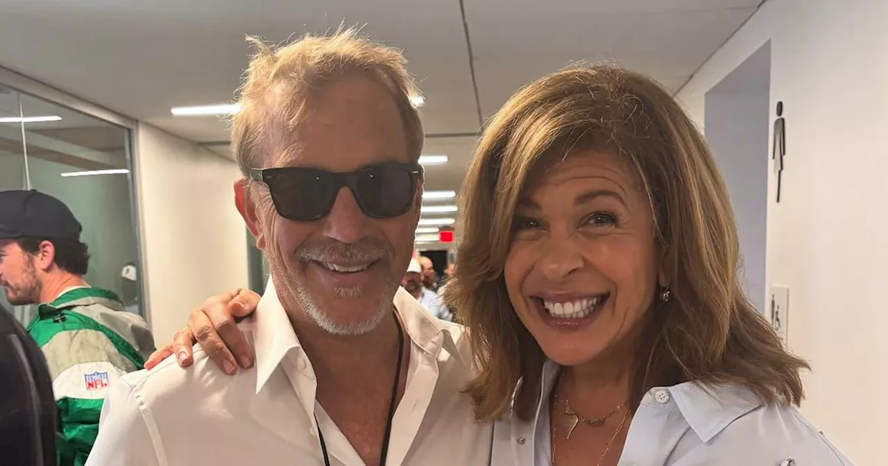 Hoda Kotb Shares Pics From 2025 Super Bowl — Including One With Kevin Costner