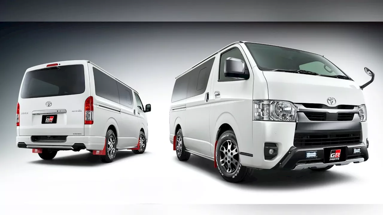 Toyota Spruces Up its Long-Serving Hiace Van with Modellista and Gazoo Racing Parts