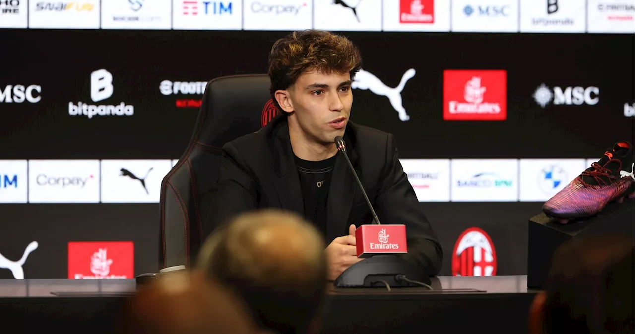 Joao Felix al Milan: 'Se potessi fare la storia come Kaká'