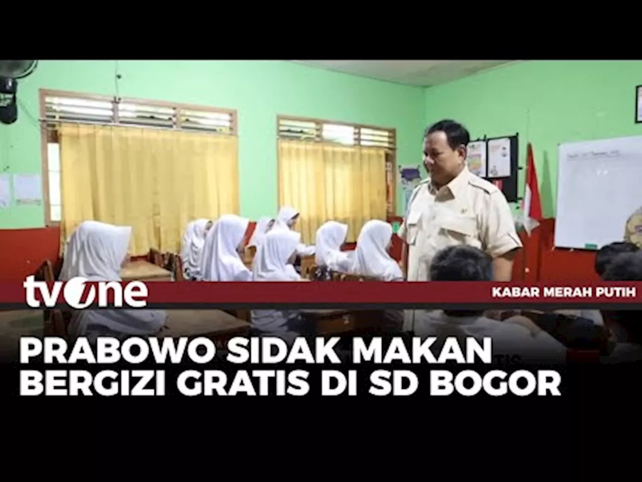 Presiden Sidik Mendadak Sekolah dan SPPG di Bogor