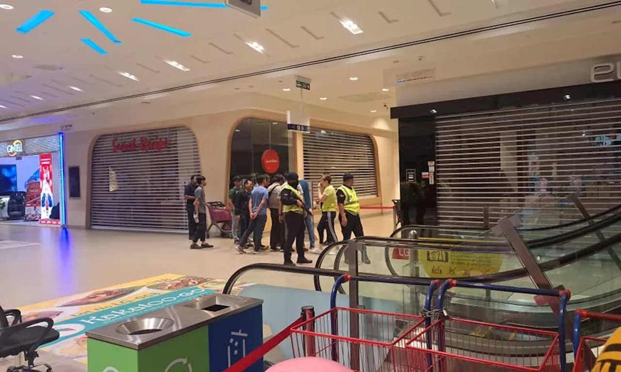 Gun-Wielding Suspect 'Hijacks' Car at Setia Alam Mall