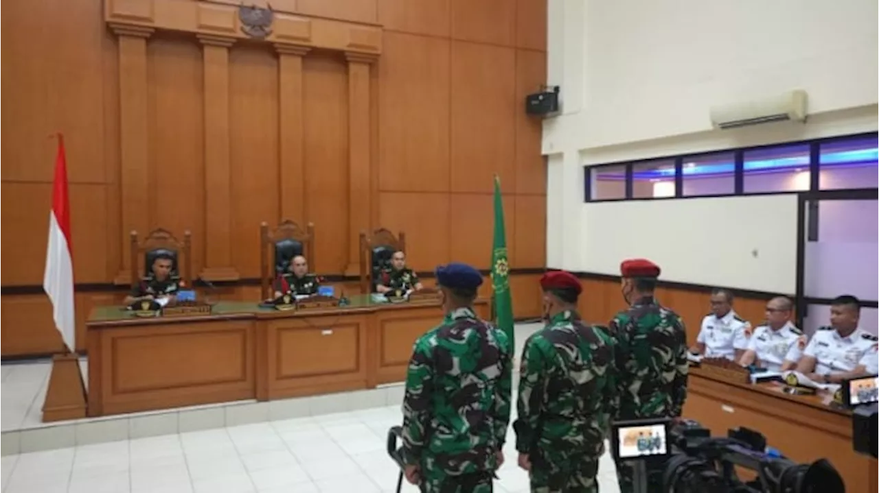 Sidang Kasus Penembakan Bos Rental, 2 Oknum TNI AL Didakwa Pembunuhan Berencana