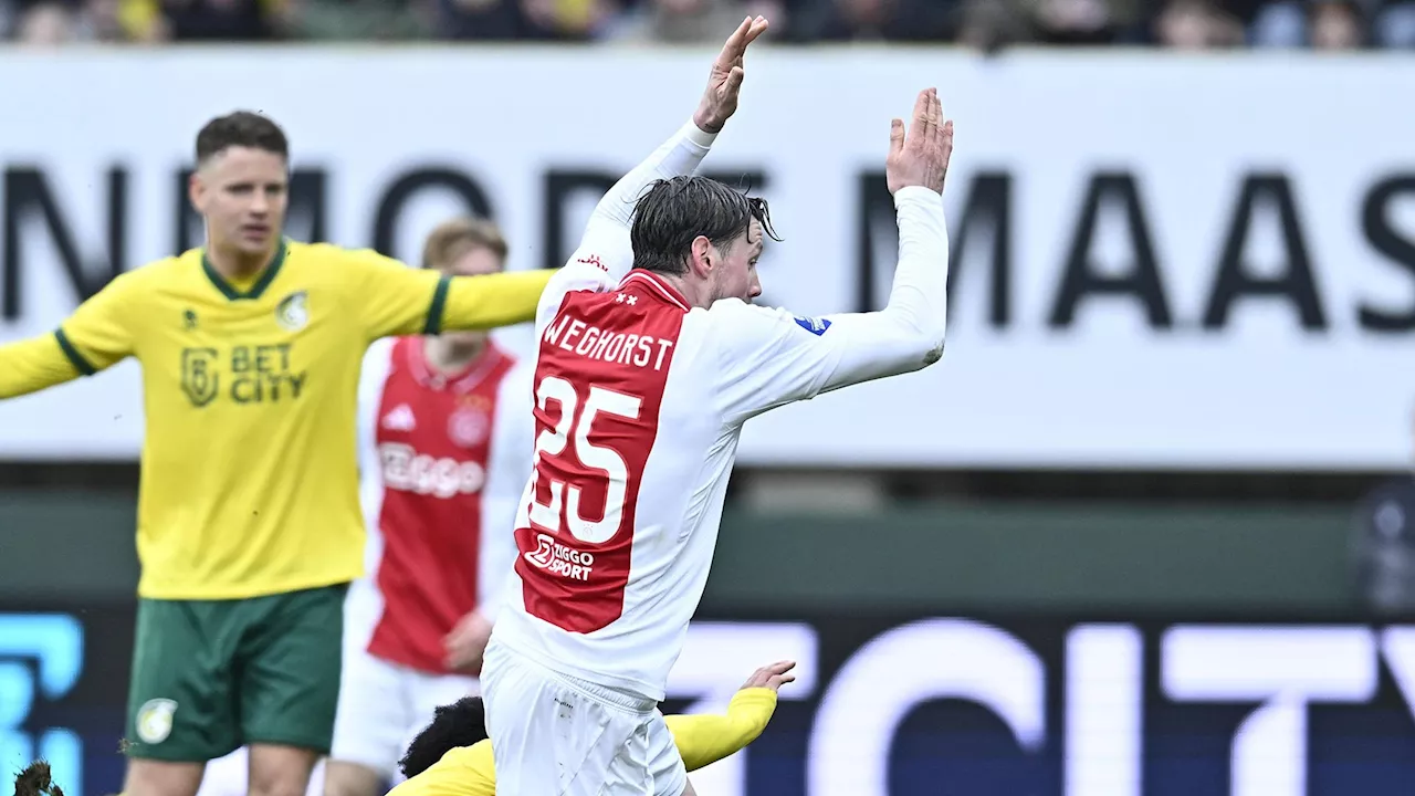 Willem van Hanegem ziet Ajax makkelijke strafschop krijgen: 'Zelfs de supporters...'