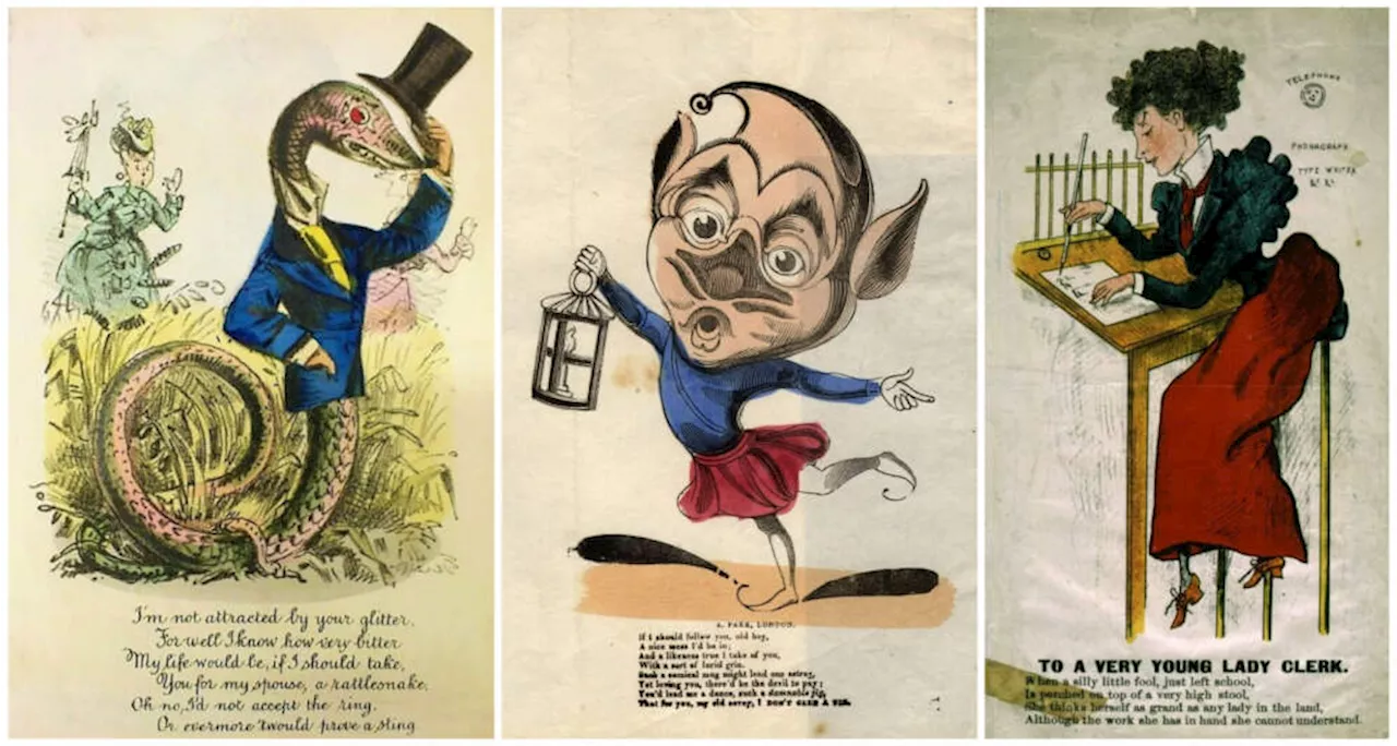 The history behind vicious, Victorian-era 'vinegar valentines'