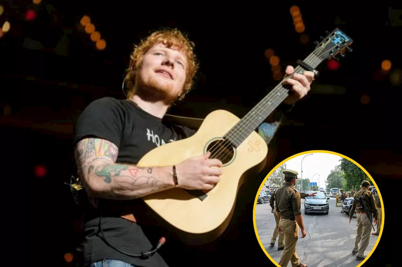 La Policía de Bangalore Expulsa a Ed Sheeran de un Concierto Callejero