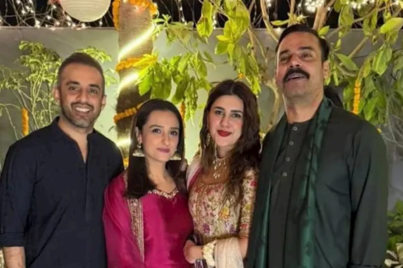 Momal Sheikh, husband leave for Saudi Arabia to kick off Kubra, Gohar wedding festivities