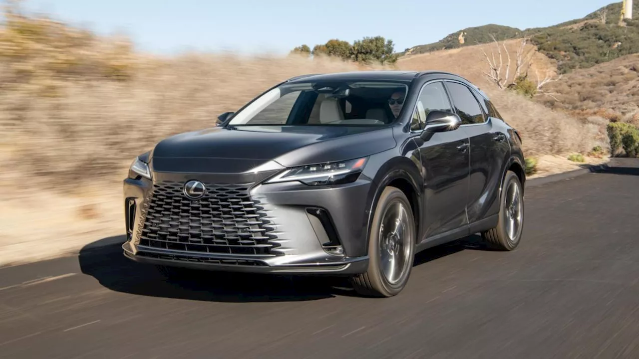 2025 Lexus RX450h+ PHEV Arrives in April, Priced From $123,500