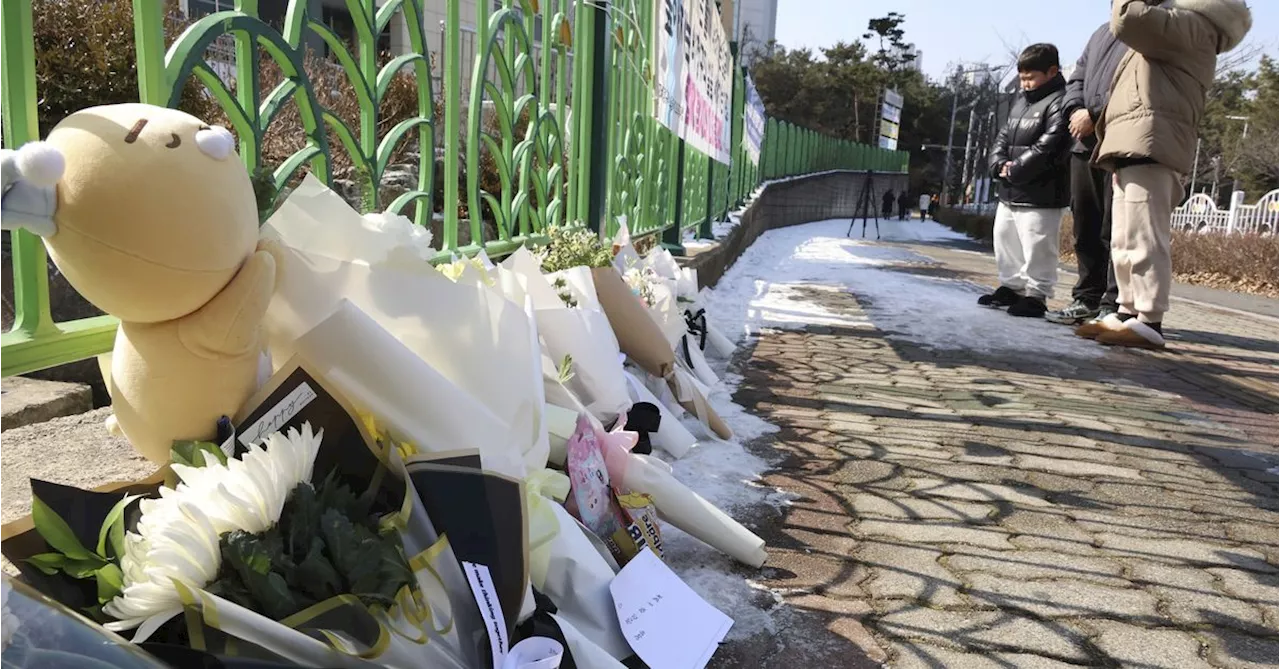 South Korean elementary-school teacher questioned over fatal stabbing of pupil