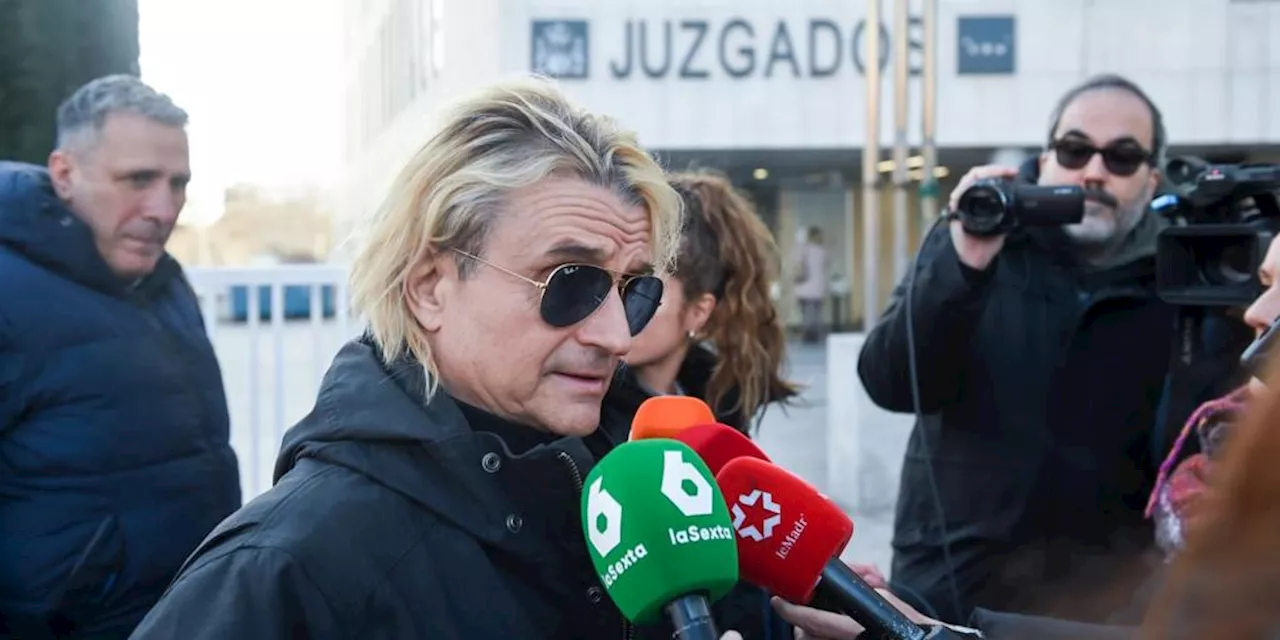 Nacho Cano, a su llegada a los juzgados: «Voy a ir a tope»