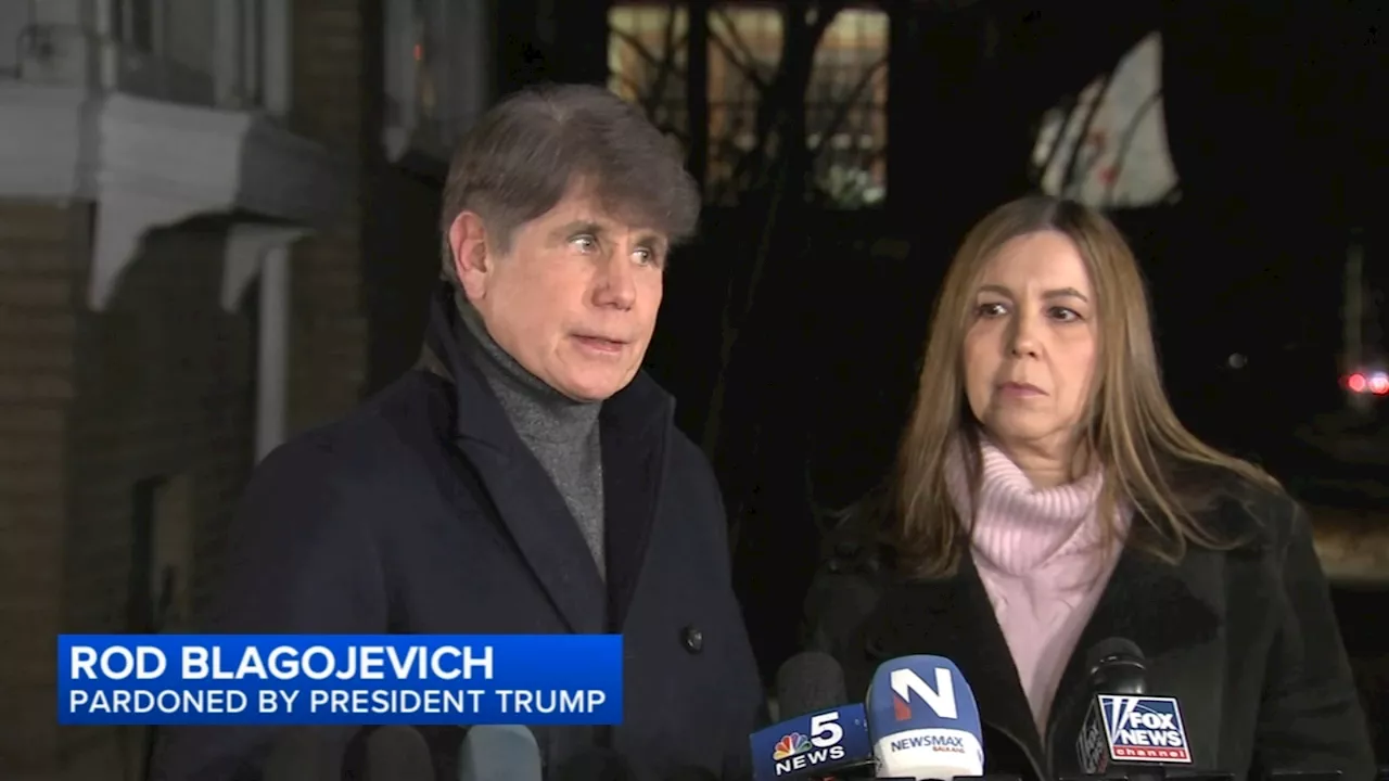 Praise, criticism after President Trump pardons former IL Gov. Blagojevich