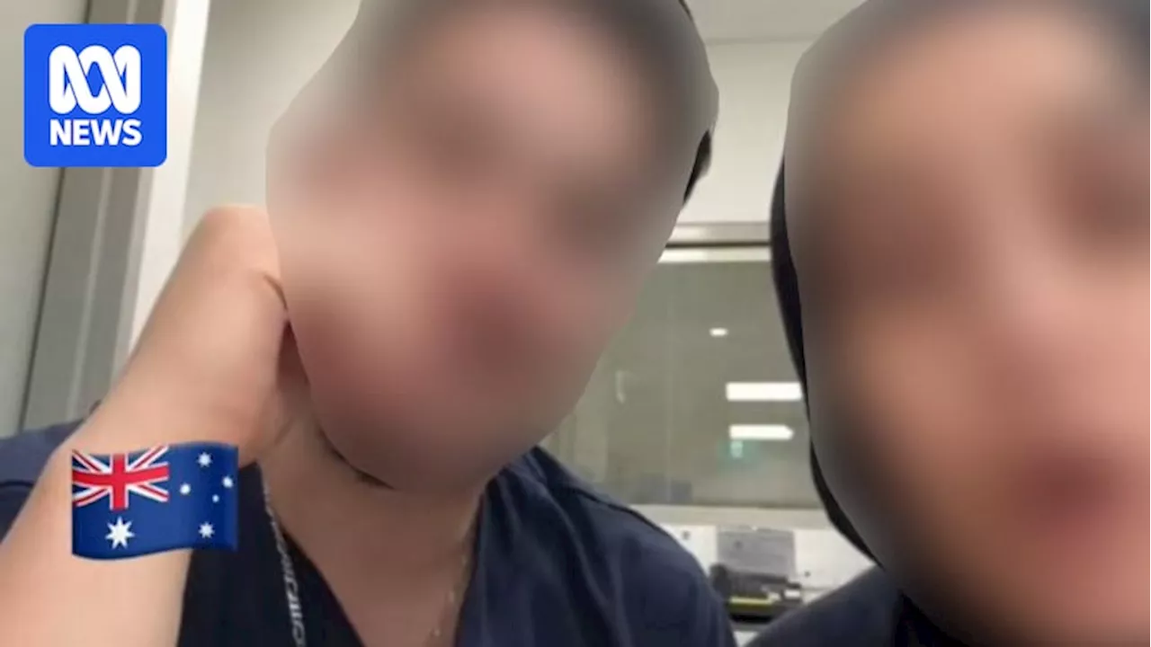 Investigation launched after video of man in NSW Health scrubs shown making threatening comments about Israeli patients