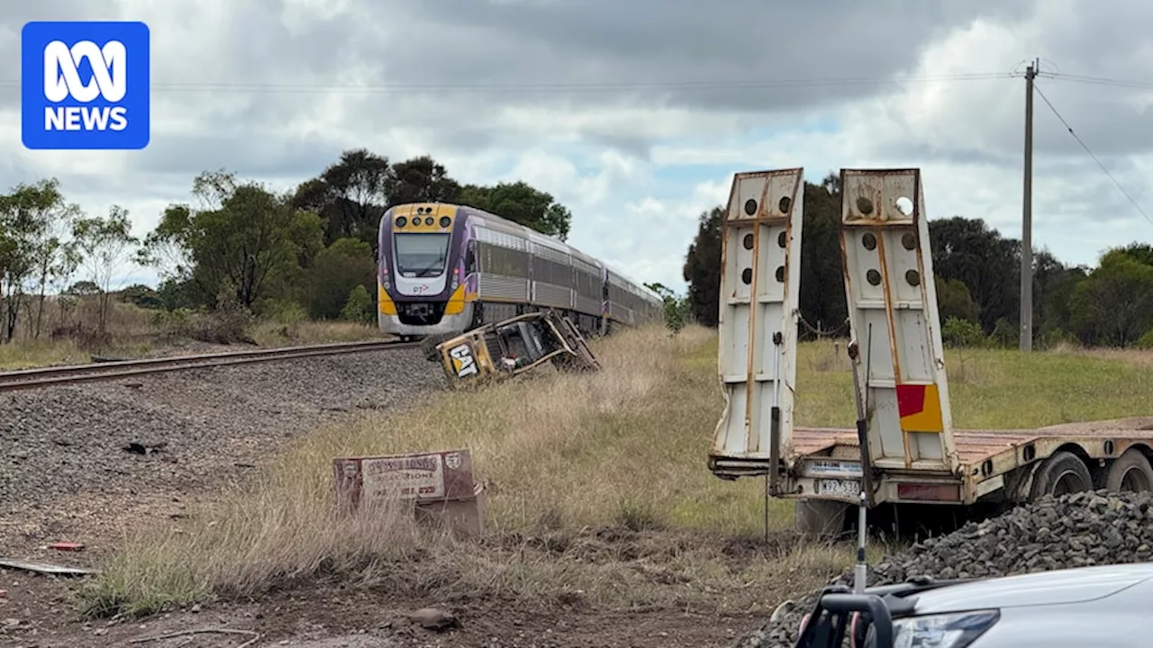 Truck-Train Collision Injures Passengers in Victoria