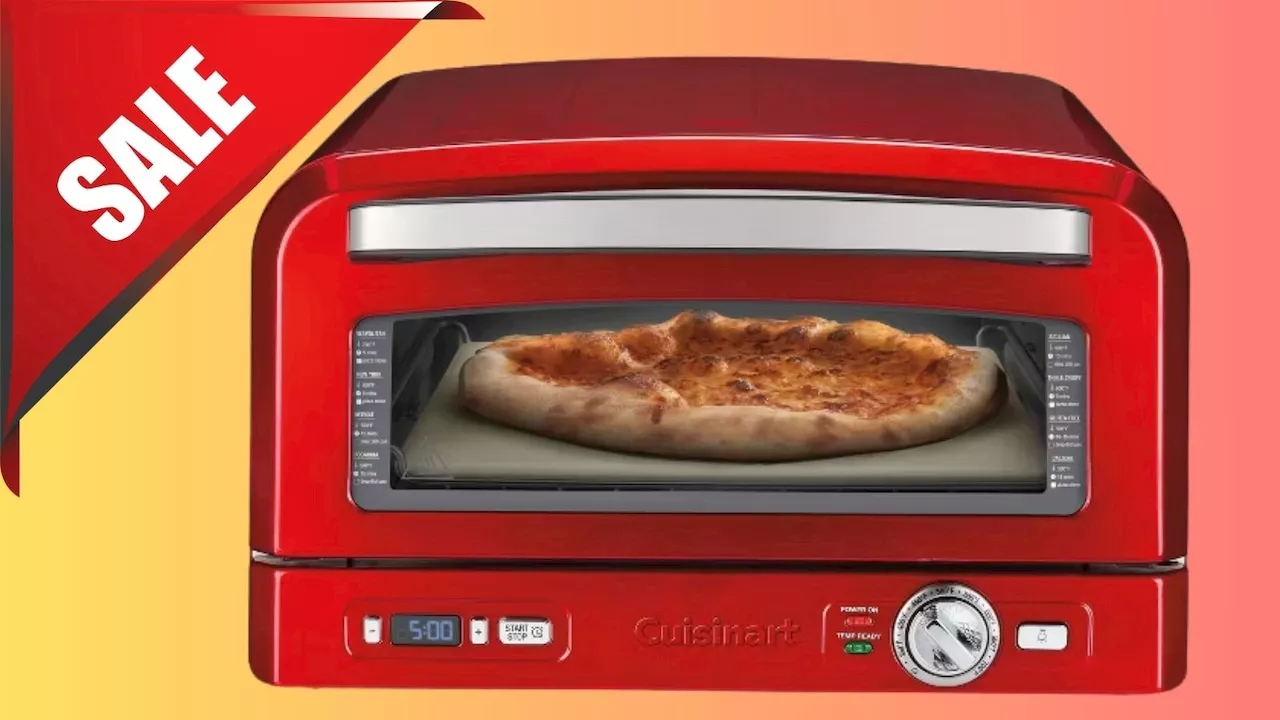 The Cuisinart Indoor Pizza Oven is $100 off at Target this week