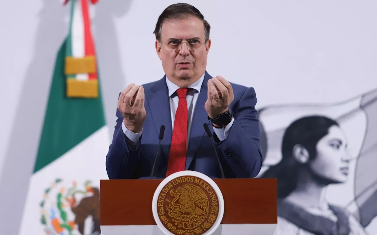 Ebrard critica aranceles de EU al acero y aluminio de México