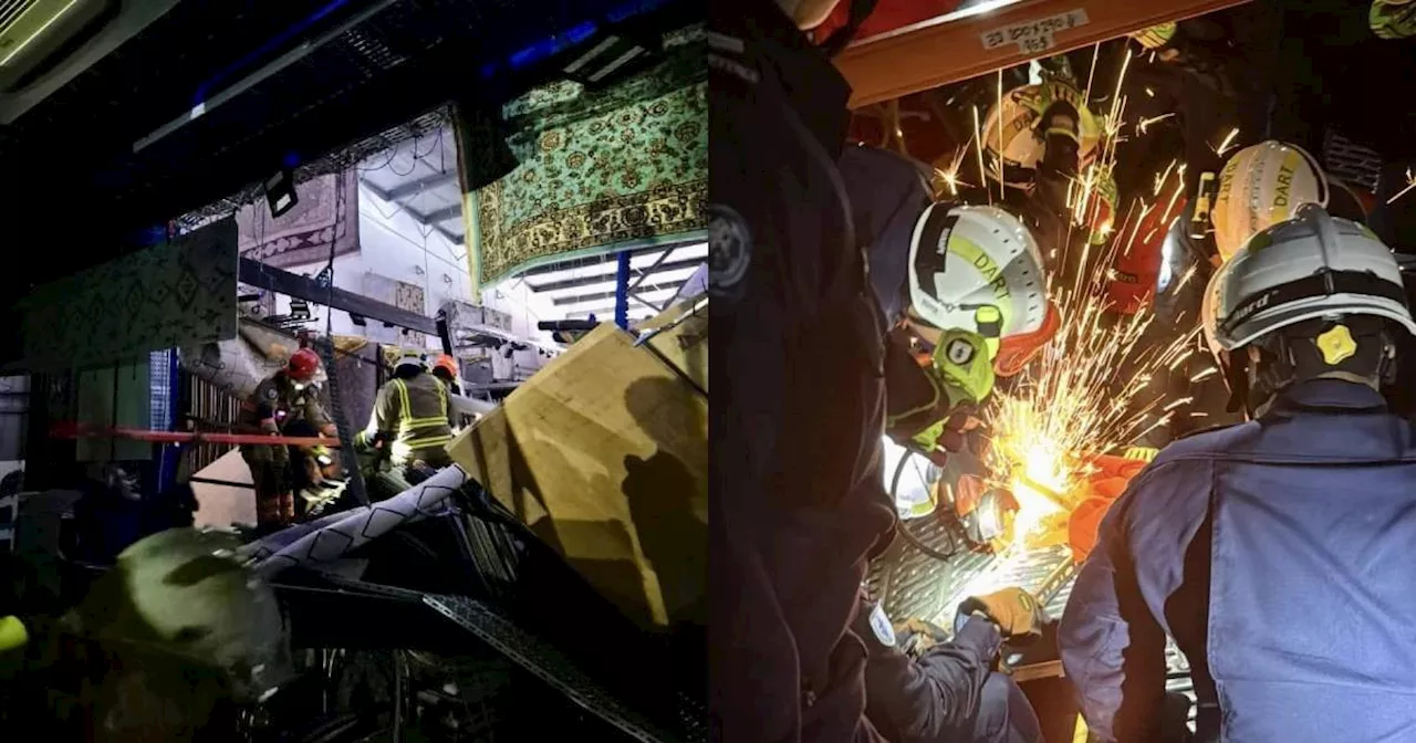 Singapore Warehouse Collapse: Mezzanine Floor Built Without Approvals