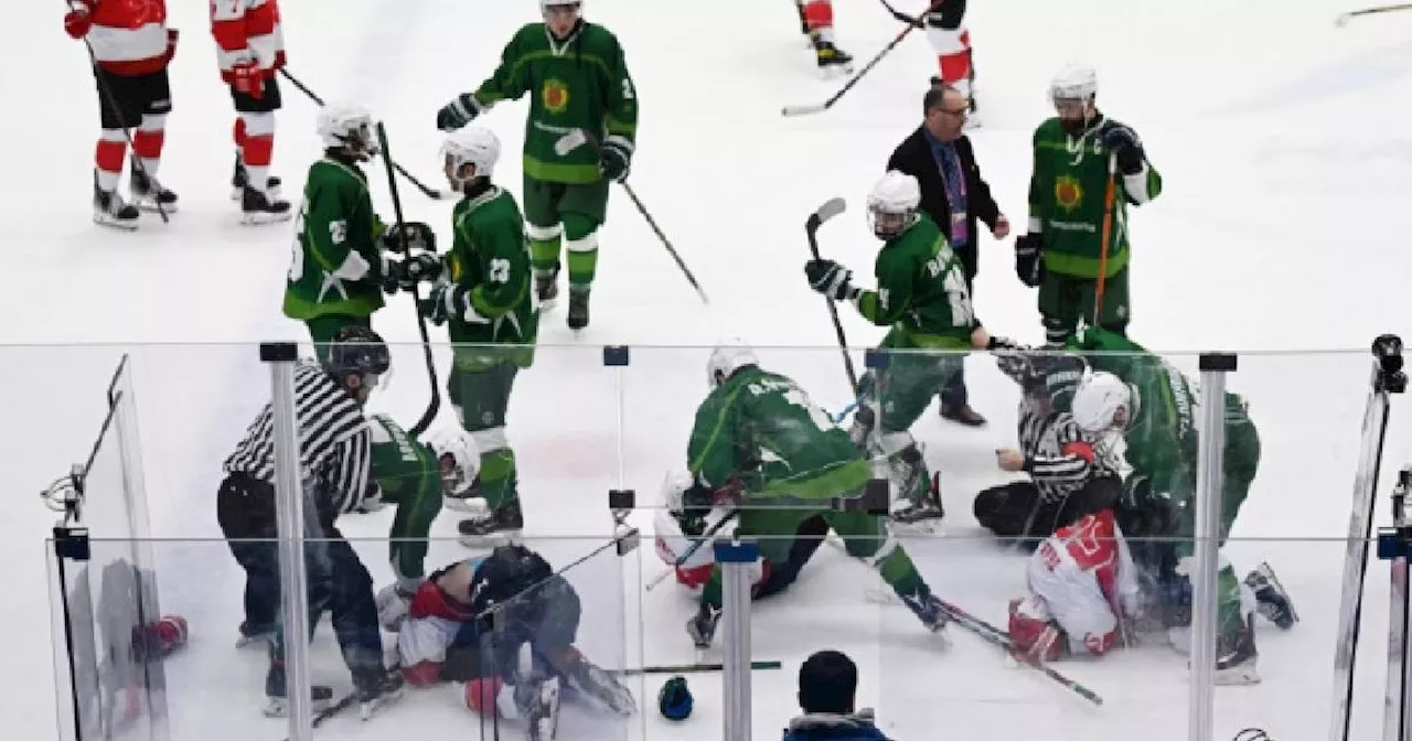 Turkmen Ice Hockey Players Suspended After Attacking Hong Kong Teammates