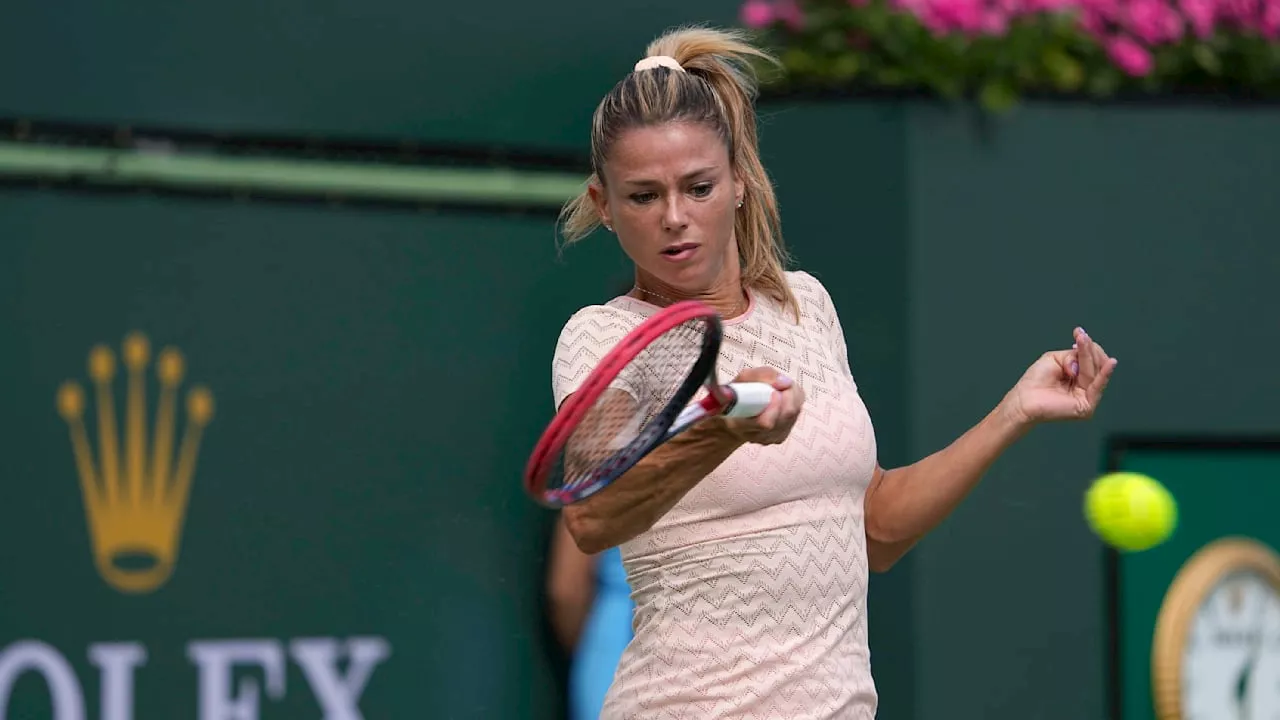 Camila Giorgi: Unterwäsche-Model und Tennis-Star zurück beim ATP 250