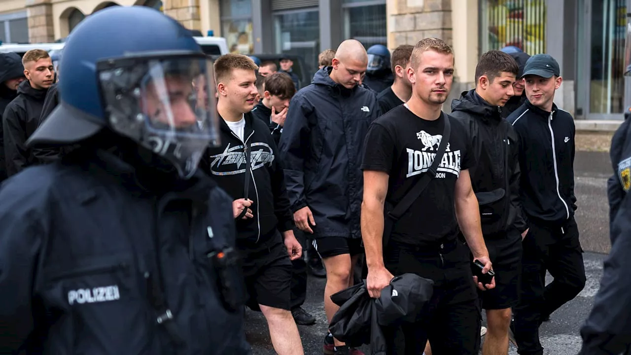 80. Jahrestag der Bombardierung: Dresden fürchtet Neonazi-Ansturm