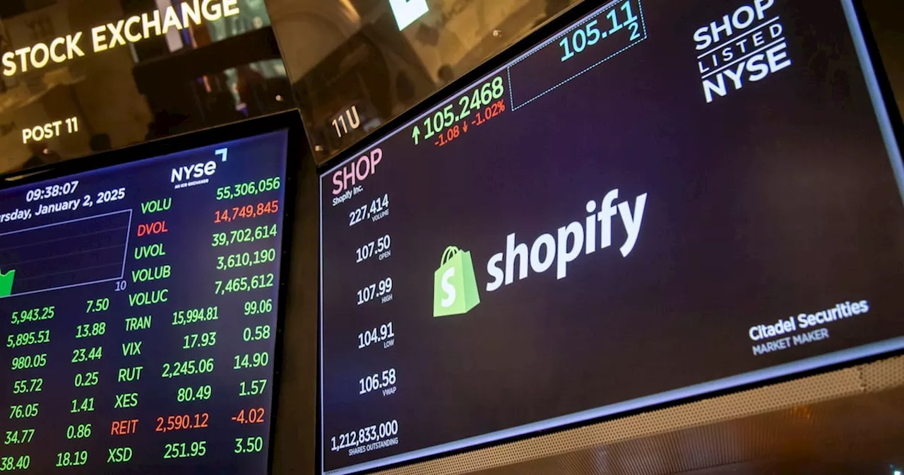 Shopify Stock Drops Despite Strong Holiday Sales