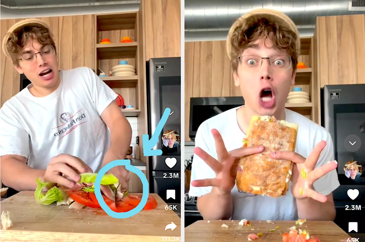 This TikToker's Viral Sandwich Hack Has a Culinary Pro Frowning