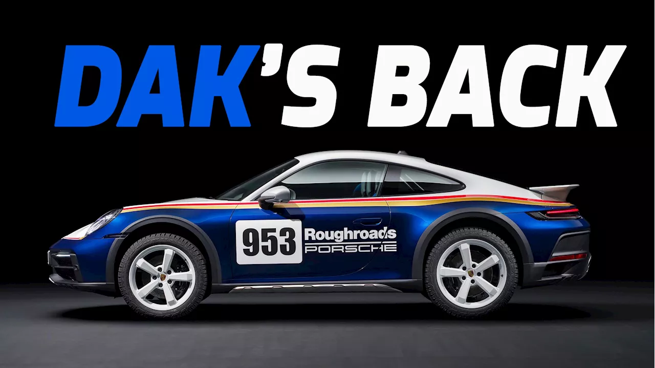 Porsche to Unleash Hybrid 911 Dakar in 2026