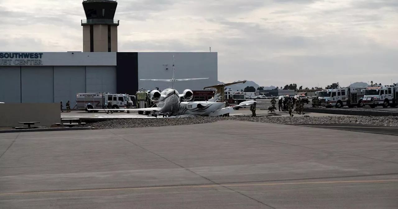 Learjet Crash Kills One, Injures Three at Scottsdale Airport