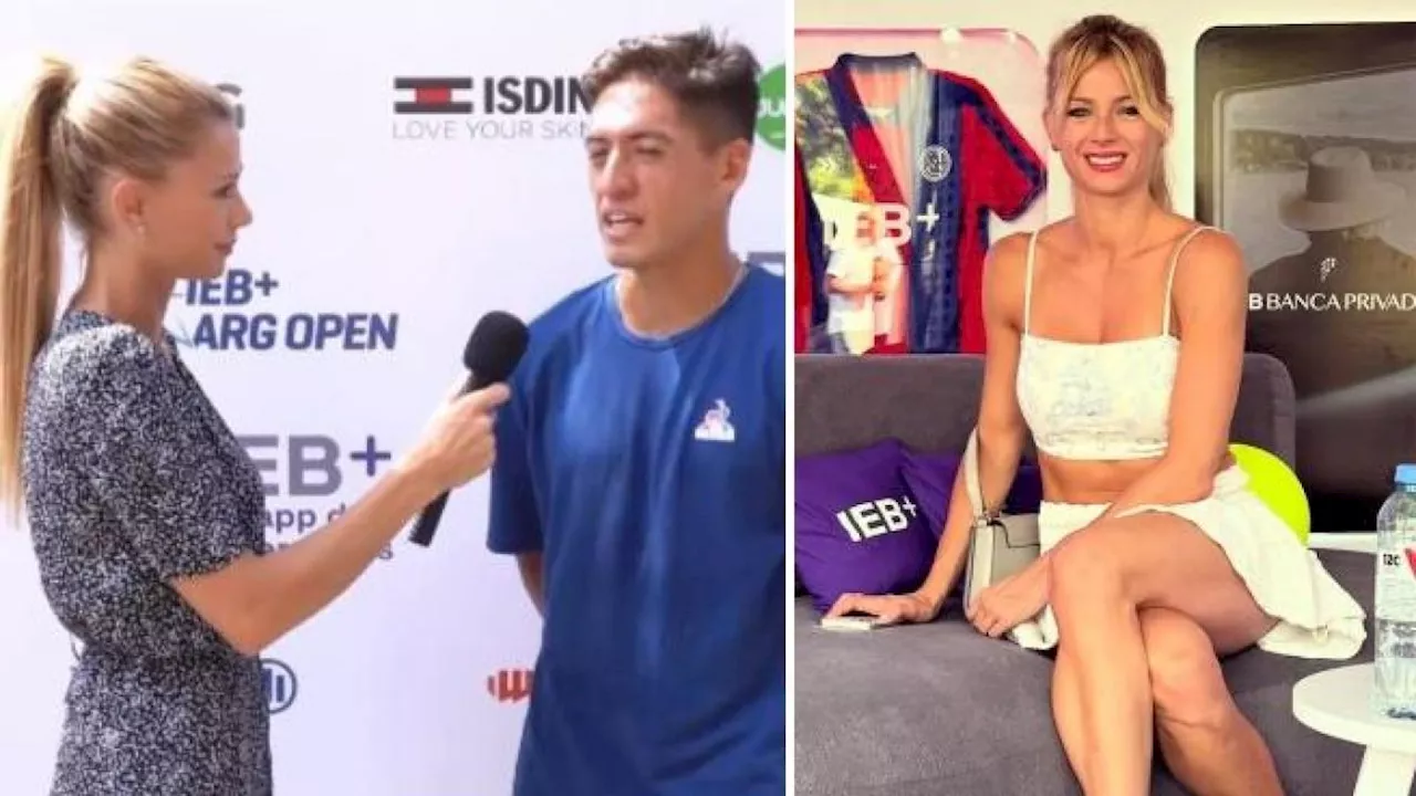 Camila Giorgi, l'intervistatrice d'eccezione nell'ATP 250 di Buenos Aires