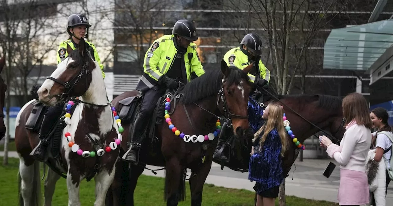 Taylor Swift Fan Exchanges Friendship Bracelets with Vancouver Police