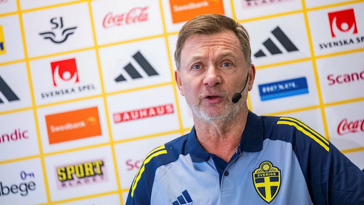 Gerhardsson presenterar landslagstrupp för Nations League