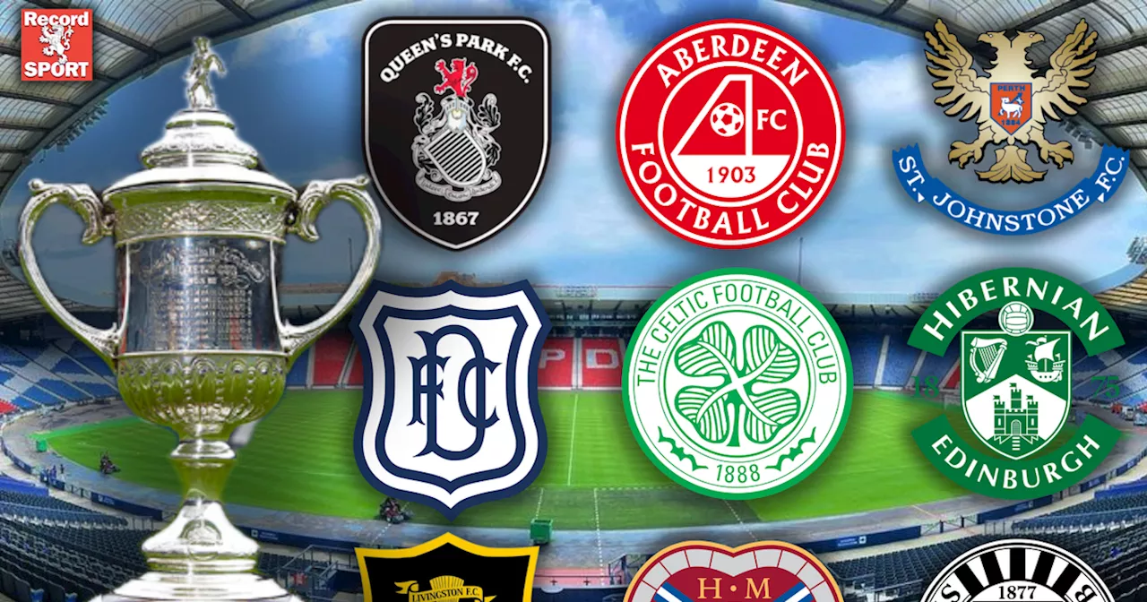 Scottish Cup quarter-final draw in full as Celtic learn fate and Queen's Park rewarded with trip to Aberdeen