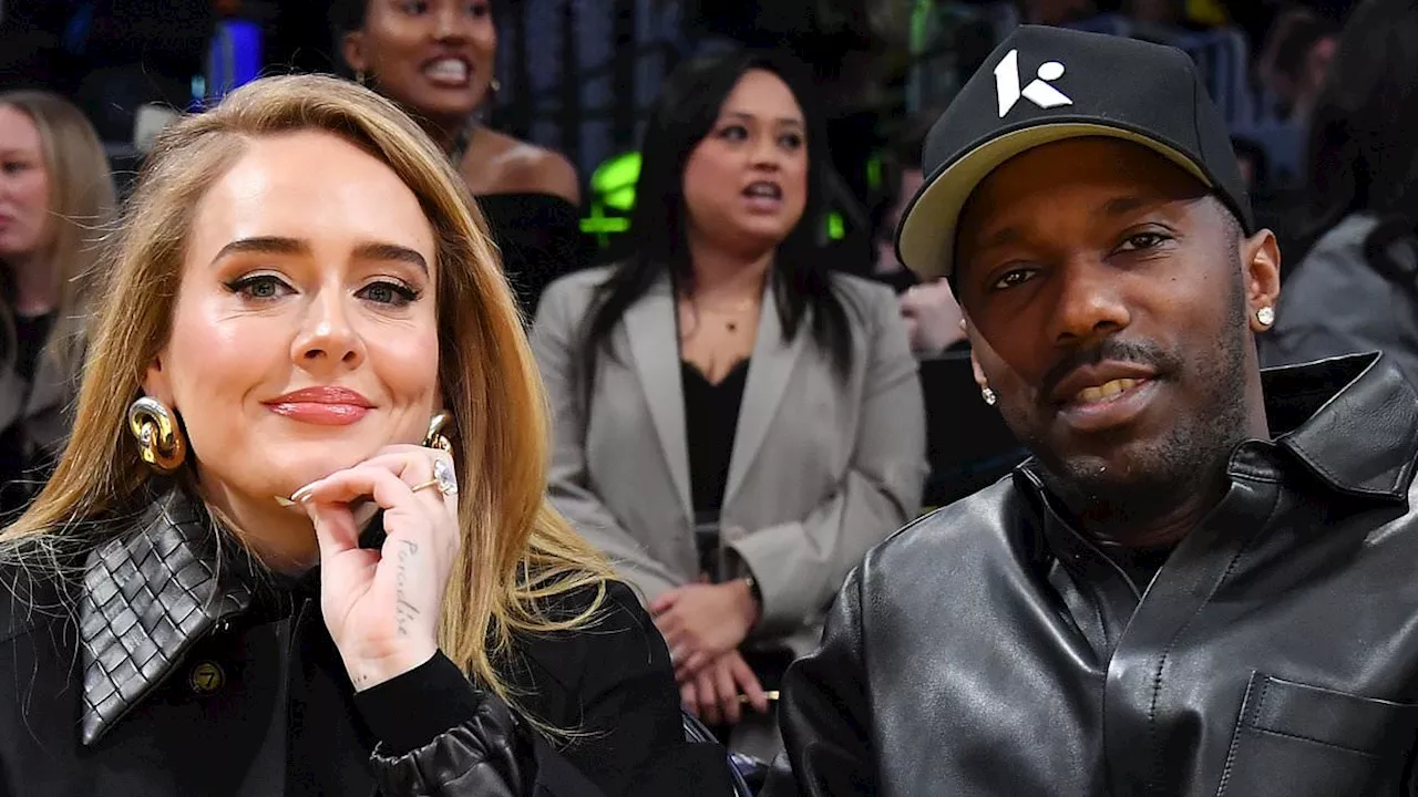 Adele and Rich Paul Enjoy Glamorous Date Night at Lakers Game