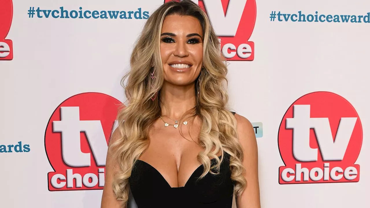 Christine McGuinness Stuns in Black Mini Dress at the TV Choice Awards 2025