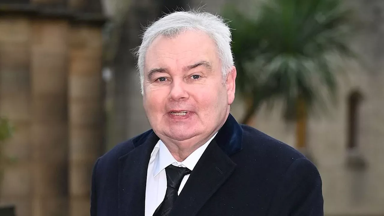 Eamonn Holmes Uses Walking Frame at Denis Law's Funeral