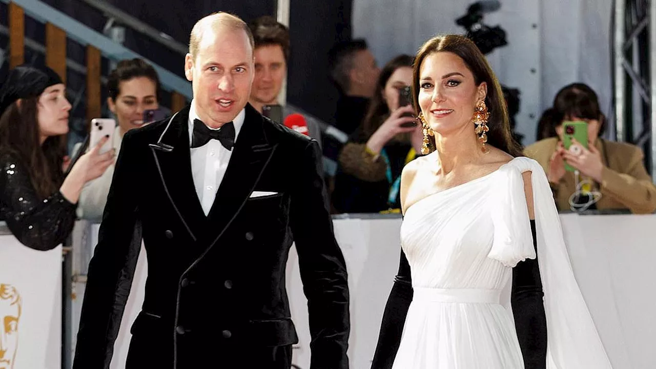 Prince William and Kate Middleton to miss the star-studded Bafta awards ceremony this year