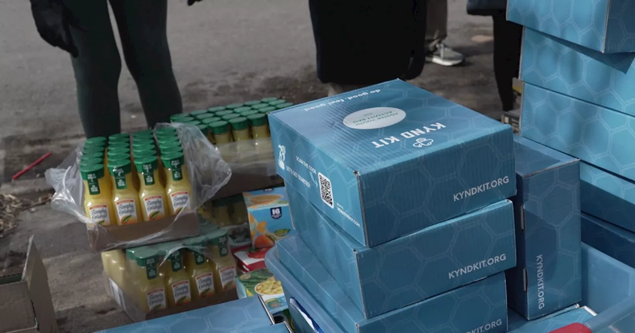 Volunteers distribute food, clothes at Denver apartment complex impacted by immigration raids