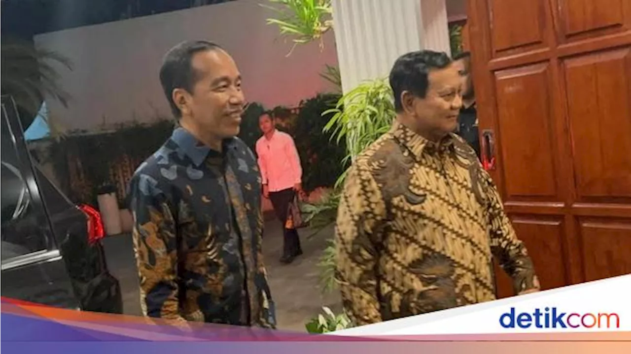 Jokowi: Saya yang Belajar Politik ke Pak Prabowo