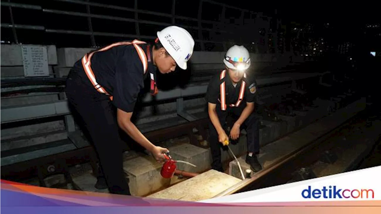 Begini Proses Perawatan Jalur Usai LRT Jabodebek Beroperasi