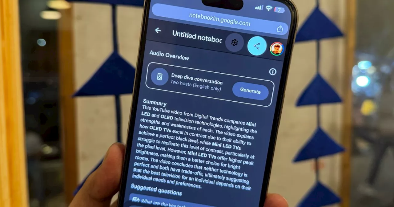 Google Brings NotebookLM Plus Features to One AI Premium