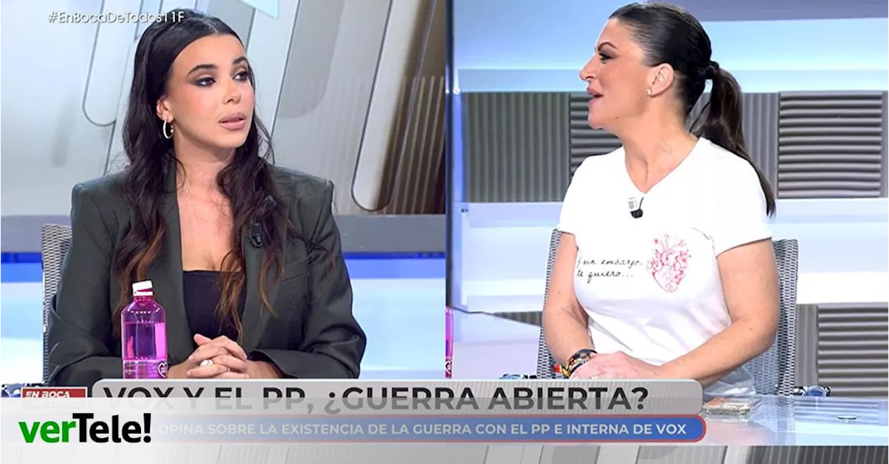 Macarena Olona provoca tensión en 'En boca de todos' con ataques personales a Sarah Santaolalla